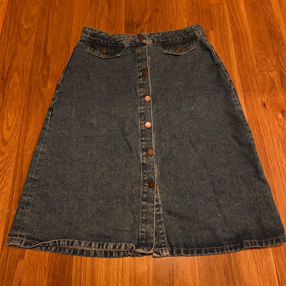 Zara Denim Skirt